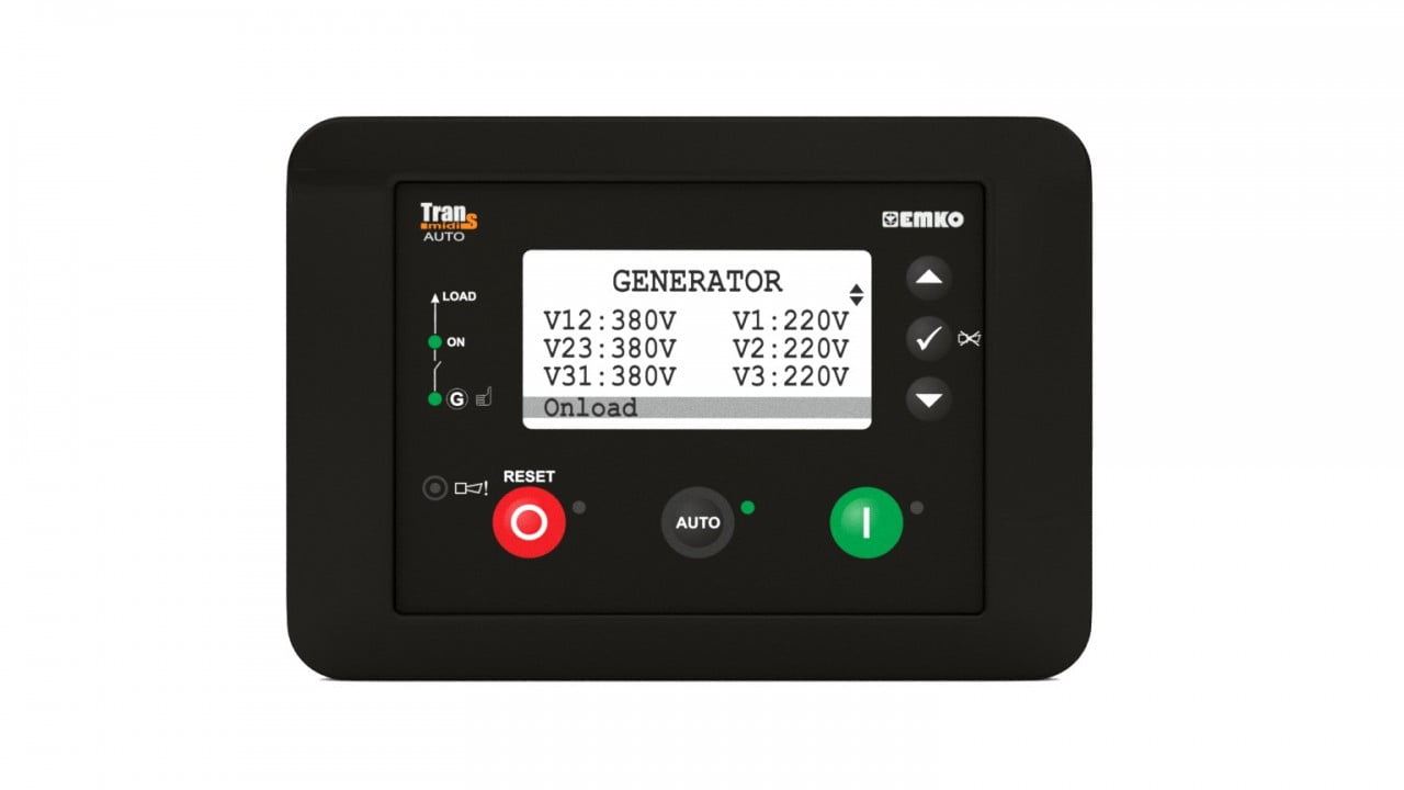 Trans-MidiAUTO Bảng điều khiển máy phát điện tự động Trans-Midi.AUTO